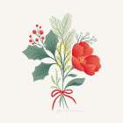 Winter Arrangements III Modern Print