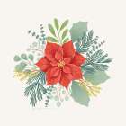 Winter Arrangements V Modern Print