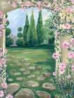 Into the Garden II Art Deco Print