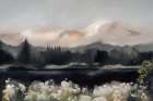 Dusklight Blossoms Modern Print