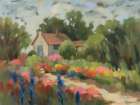 Summer Cottage Art Print