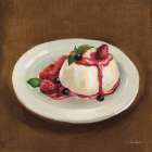 Italian Desserts I Art Deco Print