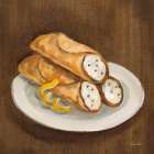 Italian Desserts III Art Deco Print