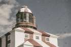 Cape Bona Vista Lighthouse II Desaturated Art Print