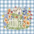 Summer Cottage II Art Print