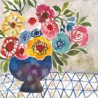 Geo Blooms Art Print