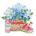 Summer Picnic II Art Print