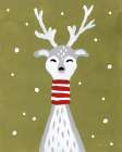 Holly Jolly Mail IX Art Print