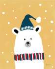 Holly Jolly Mail XII Art Print