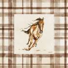 Ride Em Border Art Print