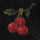 Cherry Trio Art Deco Print