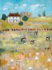 Folk Art Farm Art Print