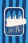 Fun Sardines II Blue Art Print