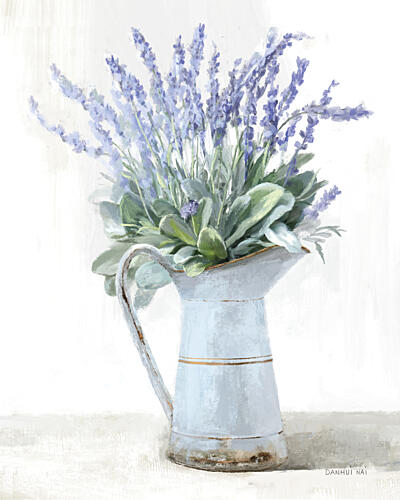 Soft Farmhouse Flowers I V2 Campagne reproduction