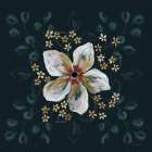 Midwinter Florals III Art Print
