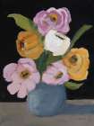 Bold Blooms Art Deco Print