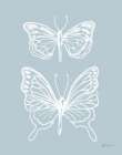 Cottage Butterflies II Minimalist Print