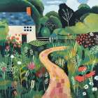 English Cottage Art Print