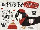 Puppy Love V Art Print