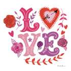 Love You IV Art Print