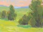Vivid Greens Art Print