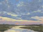 Calming Sunset Art Print