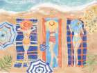 Sunkissed I Beach Art Print