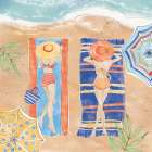 Sunkissed II Beach Art Print