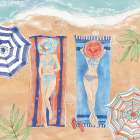 Sunkissed III Beach Art Print