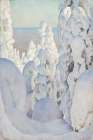 Winter Landscape Art Print