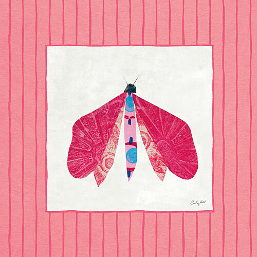 Collage Insects VI V2 Art Print