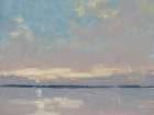 Sunset Cast on the Water Art Print