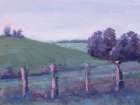 Fields at Dusk Art Print