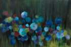 Evening Blue Garden Art Print