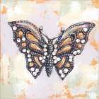 Gilded Wings III Art Print