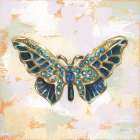 Gilded Wings IV Art Print