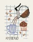 Quirky Coffee I Art Print
