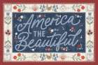 Homespun Americana I v2 Art Print