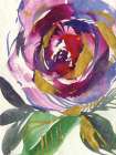 Purple Rose Art Print