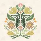 Fresh Fronds V Art Print