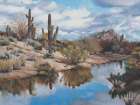 Desert Rains Art Deco Print