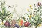 Illustrated Garden I Art Print