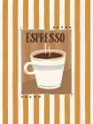Cafe Patchwork V Art Print