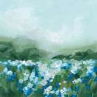 Meadow Blues I Art Print