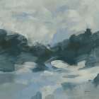 Twilight Shore I Art Print