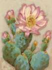 Desert Dusk Cactus I Art Print
