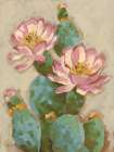 Desert Dusk Cactus II Art Print