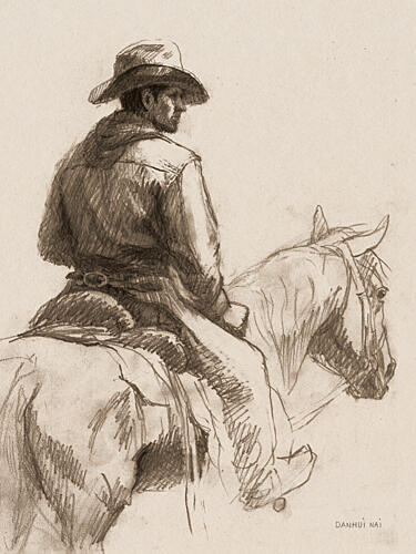 Home on the Range I V2 Art Print