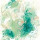 Verdigris and Melon II Modern Print