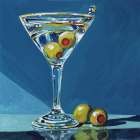 Extra Dirty Martini Art Print